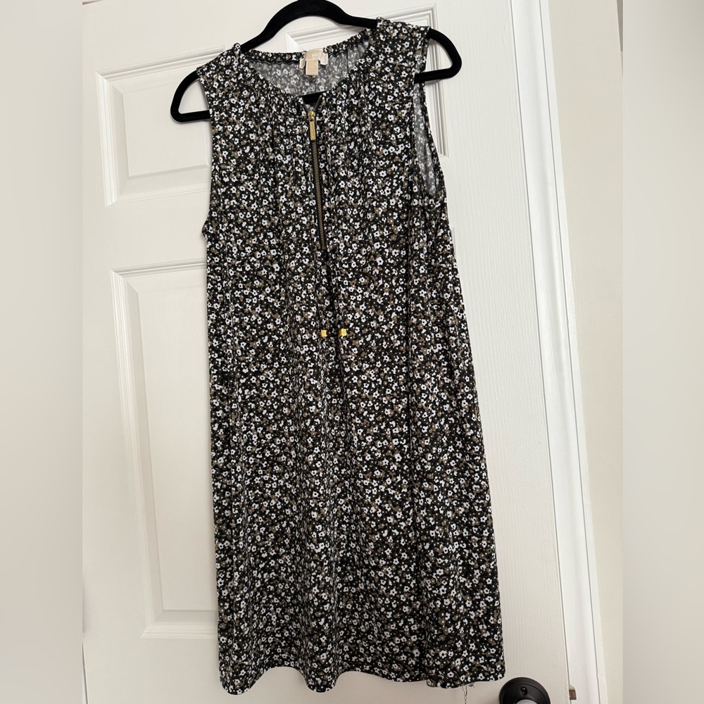 MICHAEL Michael Kors Black and White Floral Dress